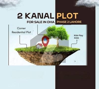 ڈی ایچ اے فیز 2 - بلاک یو فیز 2,ڈیفنس (ڈی ایچ اے),لاہور میں 2 کنال رہائشی پلاٹ 10.4 کروڑ میں برائے فروخت۔