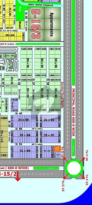 جی-16/3 جی ۔ 16,اسلام آباد میں 12 مرلہ رہائشی پلاٹ 2.1 کروڑ میں برائے فروخت۔