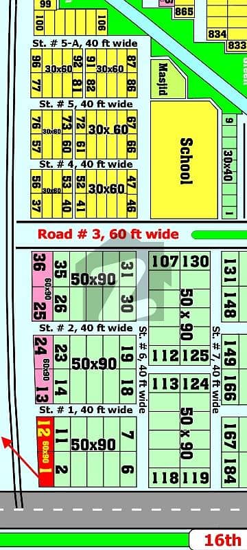 8 Marla plot in G-16/4 sector Islamabad