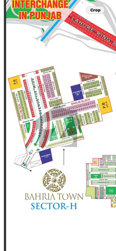 بحریہ ٹاؤن سیکٹر ایچ بحریہ ٹاؤن,لاہور میں 5 مرلہ رہائشی پلاٹ 38.0 لاکھ میں برائے فروخت۔