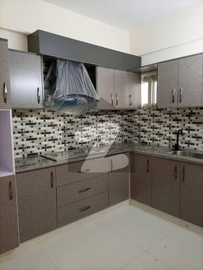 Boundary Wall Project 1st floor 2 Bedroom Flat for Rent Near Teen Talwar, Clifton Block 8, only for job person