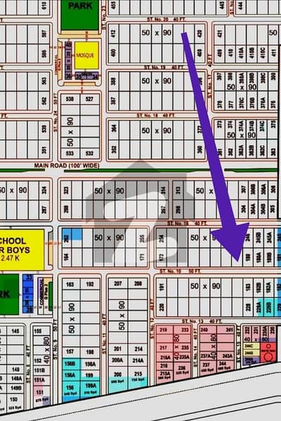Prime Location Plot Up For Sale Solid Level Plot