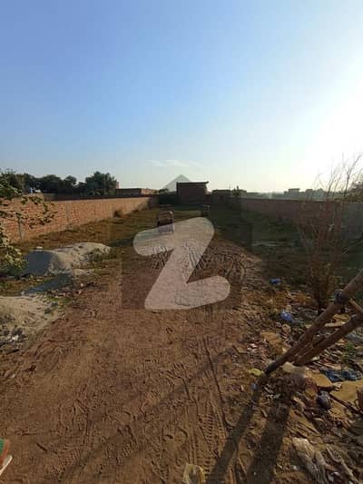 3.5 Kanal Commercial plot Near Jallo MoR GT ROAD with Registry intqaal on 100 Foot Carpeted road with Boundary wall