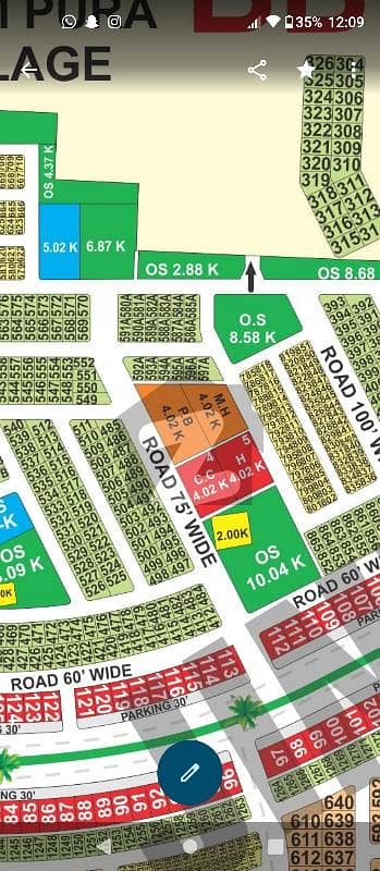 BB Block 10 Marla Plot For Sale Good Location Reasonable Price Direct Access To Main Boulevard Road Near Park And Commercial Hub