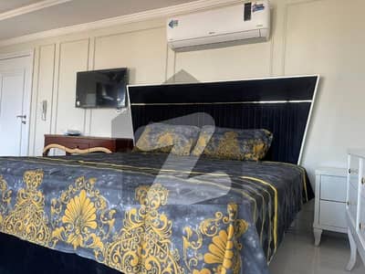 studio brand new luxury furnished flat apartment available in bahria town lahore
