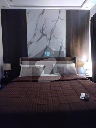 studio luxury furnished flat apartment available in bahria town lahore