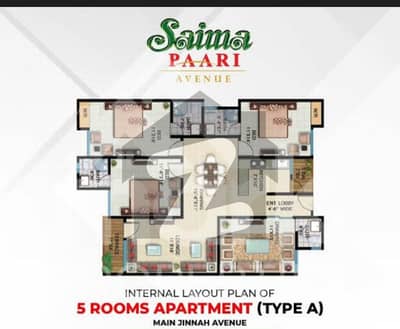 صائمہ پاری ایونیو ملیر لِنک ٹُو سُپر ہائی وے,کراچی میں 3 کمروں کا 9 مرلہ فلیٹ 2.1 کروڑ میں برائے فروخت۔