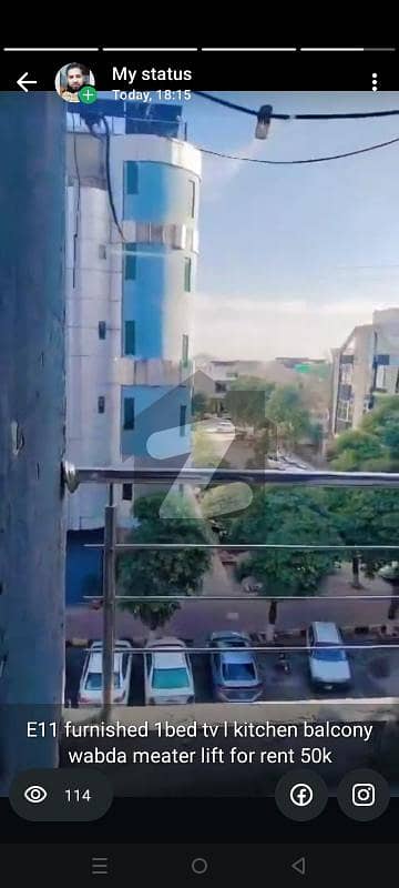 Centrally Located Flat In E-11 Is Available For Rent