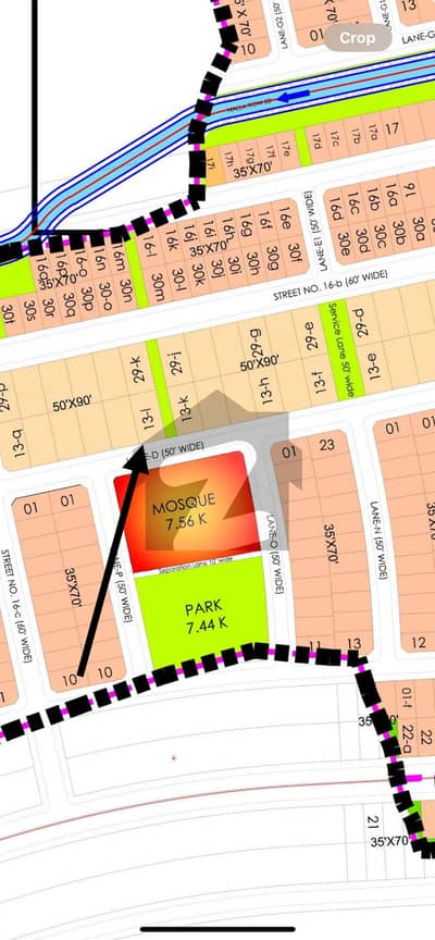 Sector C-2 Lane D 1 Kanal Plot