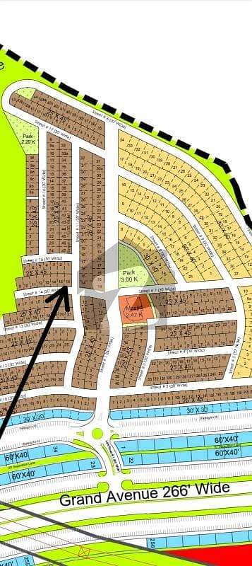 5 Marla Corner All Dues Clear South Face Develop Near to Main Boulevard Near to Main gate Near to park Masjid