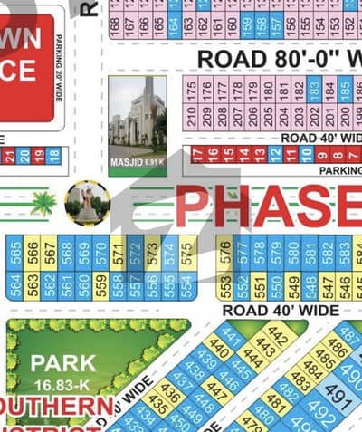 8 Marla Corner Res C - Block - Bahria Orchard