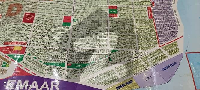 500 Yard Plot For Sale Coastal Street Best For Low Budget Buyers Opposite Emaar