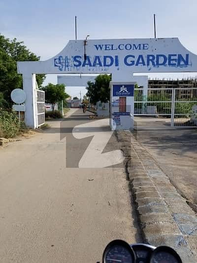Saadi Garden Residential Plot For sale Sized 400 Square Yards