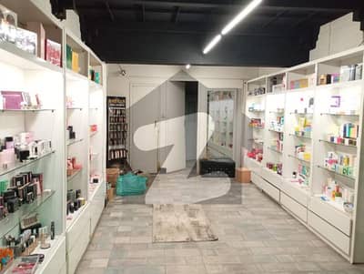 Ideally Located 925 Square Feet Three Side Corner Through Shop With Loft Area And Commercial Gas On Street 9 Zamzama Commercial DHA Phase 5 Near Saylani IT Park Is Available For Rent