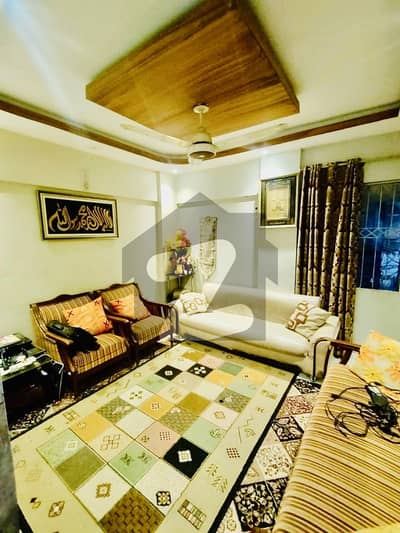 FLAT FOR SALE FAHAD GARDEN 1ST FLOOR CAR PARKING BOUNDARY WALL SECURITY GUARDS (KDA LEASE BANK LOAN AVAILABLE) NEARLY HASAN SQUARE BLOCK 13D3 GULSHAN E IQBAL ALI ESTATE 03002175750