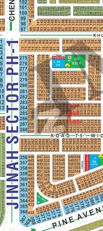 1 Kanal Plot E Block LDA City