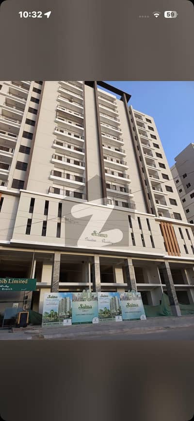 Spacious 4-Room Flat | Saima Meadows Residency, Gulshan-e-Maymar | Corner, Balcony & Parking | Ready to Move