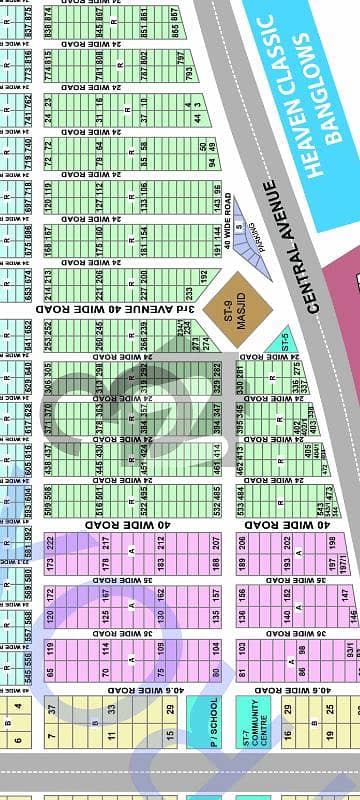 West Open 120 Sq Yd Plot Sale In Saadi Garden Block 3 Scheme 33 Karachi