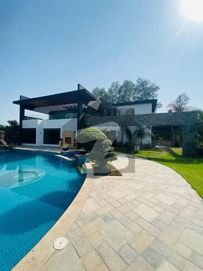 8-Kanal Fully Furnished Farmhouse In A High-Status Gated Community, Badian Road Lahore Cantt Your Perfect Home Awaits With EMPIRE Estate"