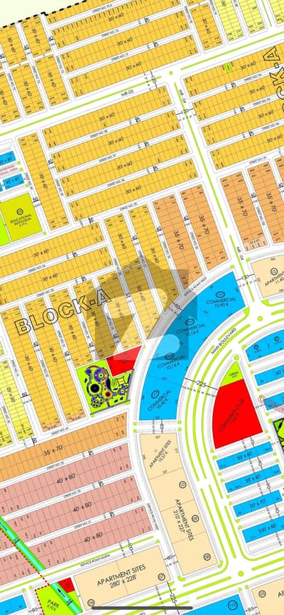 30*60 A Block Near Glow Garden Solid Cutting Plot Available For Sale