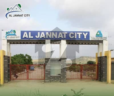 120 Square Yard West Open Plot On 60 Feet Road Walking Distance To Main Gate VVIP Location Of Al Jannat City
