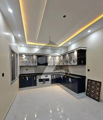 Brand New 120 Sq. Yd. 1st Floor With Roof House For Rent At Pilibhit Society Sector 18A Scheme 33, Khi.