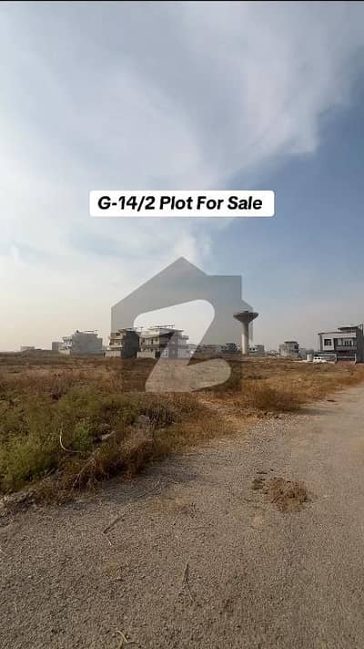 جی ۔ 14/2 جی ۔ 14,اسلام آباد میں 7 مرلہ رہائشی پلاٹ 3.4 کروڑ میں برائے فروخت۔