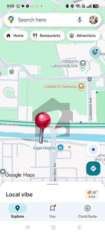 17 Kanal Residential Land Four Co Owners Adjacent to Dream Gardens / Dream Valley /Comsats University Available For Sale