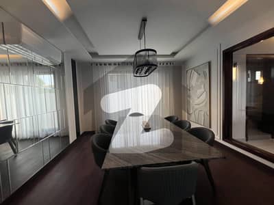 500 Yards Brand New Semi Furnished Bungalow With Pool Basement Available For Sale