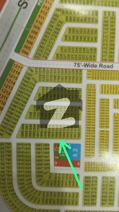 10 Marla Residential Plot Facing Park for Sale in L Block LDA City Lahore