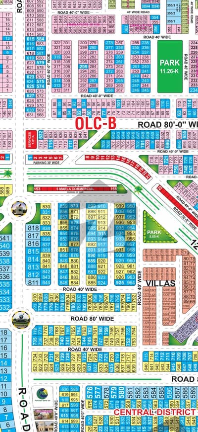 2 marla commercial d block bahria orchard