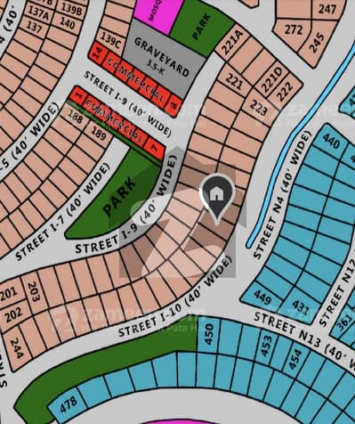 Top Location Plot In I Block Is Up For Sale
