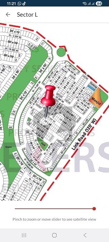 L- block 5marla plot for sale phase-8