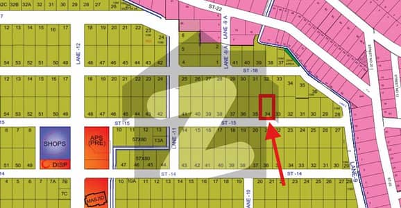 1 Kanal Solid Plot | Sector G, Street 15 | DHA-2 Islamabad | No Basement | Direct Owner