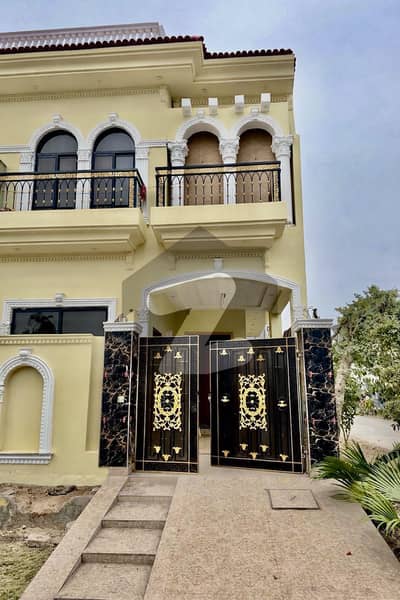 4 Marla Corner | Facing Park | Owner Built | Brand New Spanish Design House For Sale In Canal Garden, Near Bahria Town Lahore