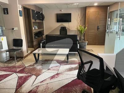 Blue Area 1000 Sqft Furnished Office Available