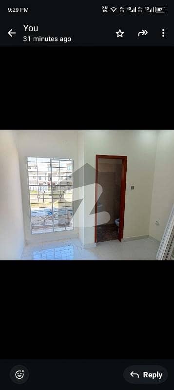 6 Marla ground floor portion for rent.