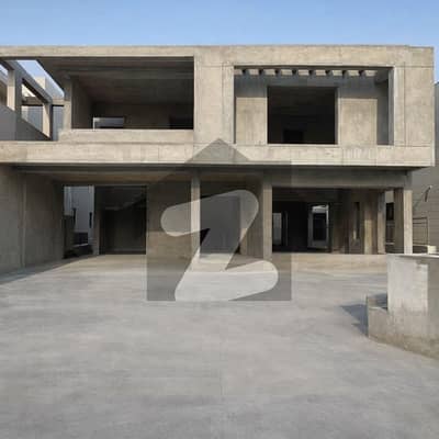 Direct Deal With Owner (No Broker Involved) Brand New 22 Marla Grey Structure Villa For Sale Facing 2 Kanal (Defence Raya)