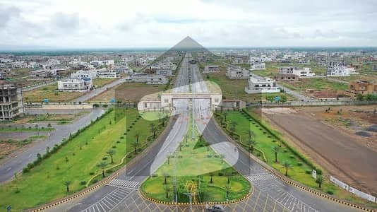 1 Kanal South Open Plot For Sale Sector A DHA Peshawar 190 Lac Civil