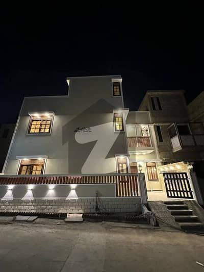 Naya Nazimabad Block D 120 Square Yards Ground Plus One Available For Rent