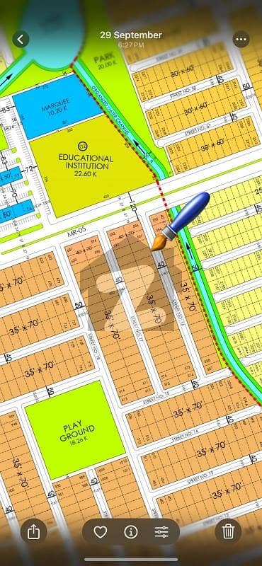 Buy A Centrally Located Prime Location 2450 Square Feet Residential Plot In Faisal Hills - Block B