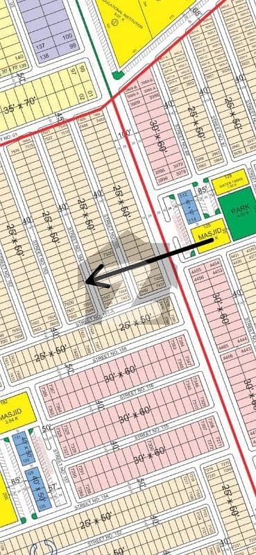 Unoccupied Prime Location Residential Plot Of 1250 Square Feet Is Available For Sale In Faisal Hills
