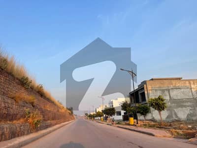 Plot for sale in Sector F-1 Boulevard Possession Utility Paid Reasonable Price South facing Best Location For Living Bahria Enclave Islamabad
