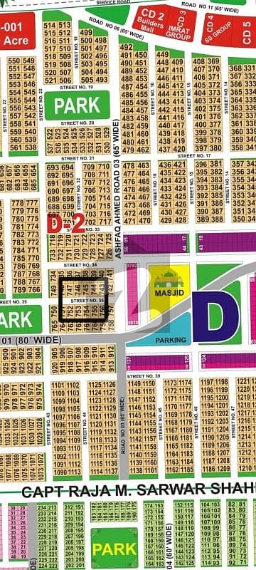 Ideal Location Walking Distance Park Plot Available For Sale