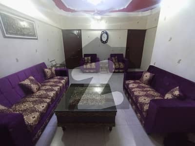 Flat for buy in Gulistan e Jauhar block 13 in grey skyline. .