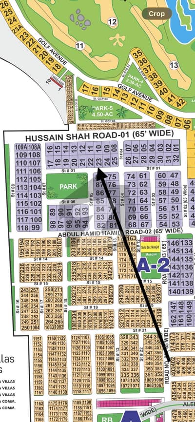 2 Kanal Park View Possession Plot For Sale, Most Premium Location on Site