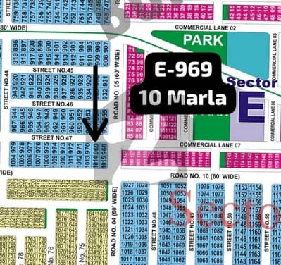 ڈی ایچ اے ڈیفنس ۔ سیکٹر ای ڈی ایچ اے ڈیفینس,بہاولپور میں 10 مرلہ رہائشی پلاٹ 27.0 لاکھ میں برائے فروخت۔