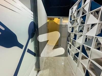 WELL MAINTAINED OFFICE IS AVAILABLE ON THE INTHE COMMERCIAL BUILDING AT SHAHRE E