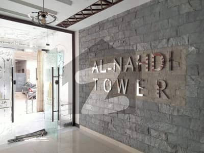 A well-maintained flat is available for rent in Project Al Nadhi, located in Block 14, Gulistan-e-Johar.