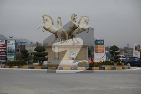 Main Double Road Plaza Plot In Block F Mini Market In-Front Of Villas